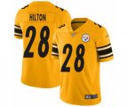 Pittsburgh Steelers #28 Mike Hilton Limited Gold Inverted Legend Football Jersey