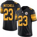 Pittsburgh Steelers #23 Mike Mitchell Limited Black Rush Vapor Untouchable NFL Jersey