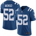 Indianapolis Colts #52 Barkevious Mingo Limited Royal Blue Rush Vapor Untouchable NFL Jersey