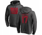 New York Giants #17 Kyle Lauletta Ash One Color Pullover Hoodie