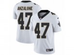 New Orleans Saints #47 Alex Anzalone Vapor Untouchable Limited White NFL Jersey