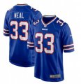Buffalo Bills #33 Siran Neal Nike Royal Vapor Limited Jersey