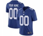 New York Giants Customized Royal Blue Team Color Vapor Untouchable Limited Player Football Jersey