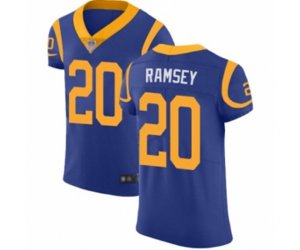 Los Angeles Rams #20 Jalen Ramsey Royal Blue Alternate Vapor Untouchable Elite Player Football Jersey