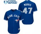 Toronto Blue Jays #47 Jack Morris Replica Blue Alternate Baseball Jersey