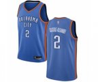 Oklahoma City Thunder #2 Shai Gilgeous-Alexander Swingman Royal Blue Basketball Jersey - Icon Edition