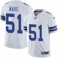Dallas Cowboys #51 Jihad Ward White Vapor Untouchable Limited Player NFL Jersey