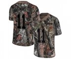 New York Giants #11 Phil Simms Limited Camo Rush Realtree Football Jersey