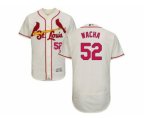 St. Louis Cardinals #52 Michael Wacha Cream Flexbase Authentic Collection Stitched Baseball Jersey
