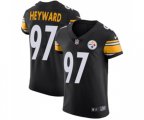 Pittsburgh Steelers #97 Cameron Heyward Black Team Color Vapor Untouchable Elite Player Football Jersey