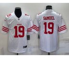 San Francisco 49ers #19 Deebo Samuel 2022 New White Vapor Untouchable Limited Stitched Jersey