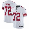 New York Giants #72 Kerry Wynn White Vapor Untouchable Limited Player NFL Jersey