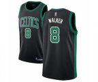 Boston Celtics #8 Kemba Walker Authentic Black Basketball Jersey - Statement Edition