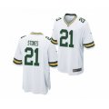 Green Bay Packers #21 Eric Stokes White 2021 Football Draft Stitched Limited Jersey