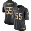 Cincinnati Bengals #55 Vontaze Burfict Limited Black Gold Salute to Service NFL Jersey