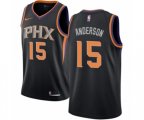 Phoenix Suns #15 Ryan Anderson Swingman Black NBA Jersey Statement Edition