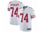 San Francisco 49ers #74 Joe Staley Vapor Untouchable Limited White NFL Jersey