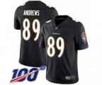 Baltimore Ravens #89 Mark Andrews Black Alternate Vapor Untouchable Limited Player 100th Season Football Jersey