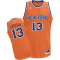 New York Knicks #13 Mark Jackson Swingman Orange Alternate NBA Jersey