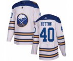 Adidas Buffalo Sabres #40 Carter Hutton Authentic White 2018 Winter Classic NHL Jersey