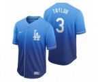Los Angeles Dodgers Chris Taylor Royal Fade Nike Jersey
