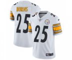 Pittsburgh Steelers #25 Artie Burns White Vapor Untouchable Limited Player Football Jersey