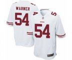 San Francisco 49ers #54 Fred Warner Game White Football Jersey