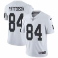 Oakland Raiders #84 Cordarrelle Patterson White Vapor Untouchable Limited Player NFL Jersey