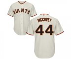 San Francisco Giants #44 Willie McCovey Replica Cream Home Cool Base Baseball Jersey