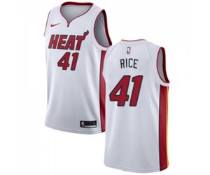 Miami Heat #41 Glen Rice Authentic Basketball Jersey - Association Edition