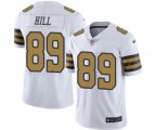 New Orleans Saints #89 Josh Hill Limited White Rush Vapor Untouchable Football Jersey