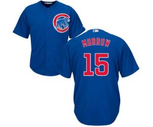 Chicago Cubs #15 Brandon Morrow Replica Royal Blue Alternate Cool Base MLB Jersey