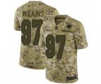 Miami Dolphins #97 Christian Wilkins Limited Camo 2018 Salute to Service Football Jersey
