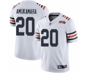 Chicago Bears #20 Prince Amukamara White 100th Season Limited Football Jersey
