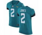 Jacksonville Jaguars #2 Landry Jones Teal Green Alternate Vapor Untouchable Elite Player Football Jersey