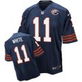 Chicago Bears #11 Kevin White Elite Navy Blue Throwback NFL Jersey