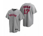 Boston Red Sox Nathan Eovaldi Nike Gray Replica Road Jersey