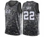 San Antonio Spurs #22 Rudy Gay Swingman Camo NBA Jersey - City Edition