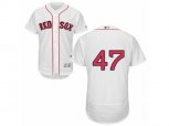 Boston Red Sox #47 Tyler Thornburg White Flexbase Authentic Collection MLB Jersey