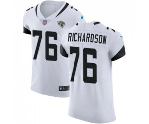 Jacksonville Jaguars #76 Will Richardson White Vapor Untouchable Elite Player Football Jersey
