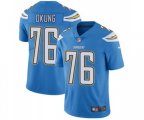 Los Angeles Chargers #76 Russell Okung Electric Blue Alternate Vapor Untouchable Limited Player Football Jersey