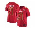 Denver Broncos #21 Aqib Talib Limited Red 2017 Pro Bowl NFL Jersey