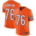 Chicago Bears #76 Tom Compton Limited Orange Rush Vapor Untouchable NFL Jersey
