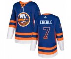 New York Islanders #7 Jordan Eberle Authentic Royal Blue Drift Fashion NHL Jersey