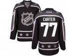 Los Angeles Kings #77 Jeff Carter Authentic Black Pacific Division 2017 All-Star NHL Jersey