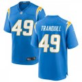 Los Angeles Chargers #49 Drue Tranquill Nike Powder Blue Vapor Limited Jersey