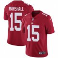 New York Giants #15 Brandon Marshall Red Alternate Vapor Untouchable Limited Player NFL Jersey