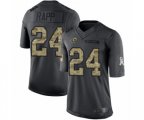 Los Angeles Rams #24 Taylor Rapp Limited Black 2016 Salute to Service Football Jersey