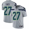 Seattle Seahawks #27 Eddie Lacy Grey Alternate Vapor Untouchable Limited Player NFL Jersey