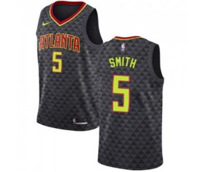 Atlanta Hawks #5 Josh Smith Swingman Black Road NBA Jersey - Icon Edition